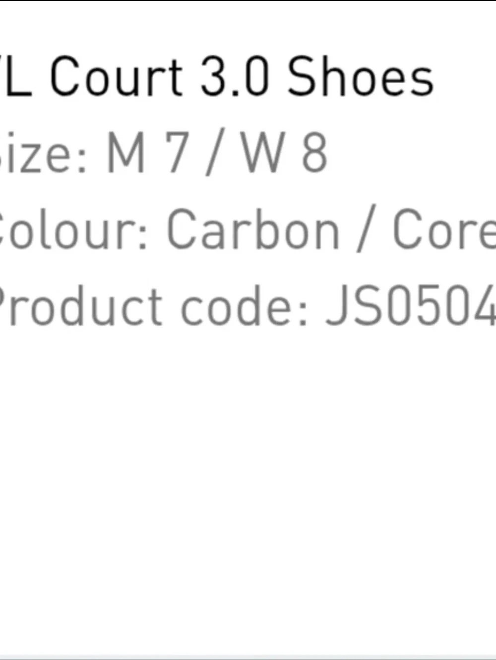 Unisex Adidas VL Court 3.0 Sneakers